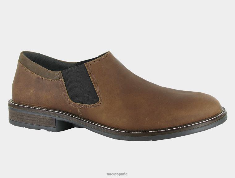calzado NAOT hombres director marrón sillín lthr/marrón suave lthr 6N0Z673