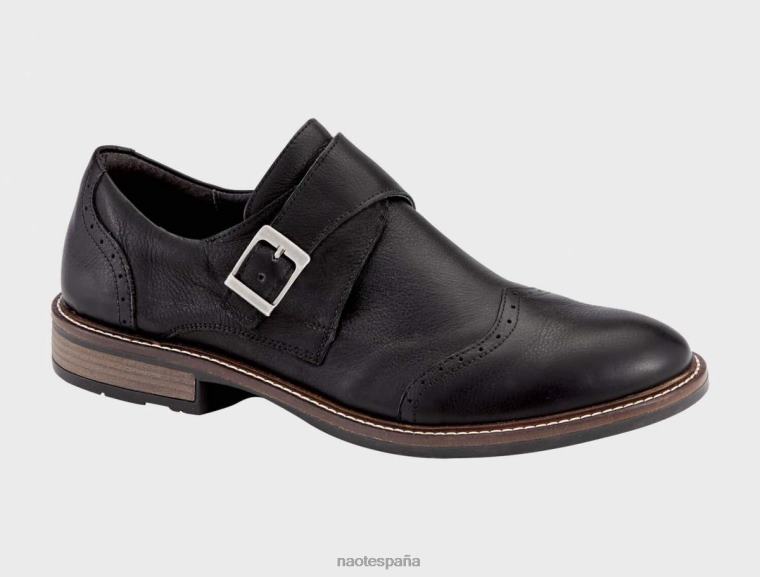 calzado NAOT hombres evidencia cuero negro suave 6N0Z700