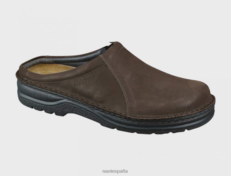 calzado NAOT hombres björn nubuck marrón aceitoso 6N0Z672