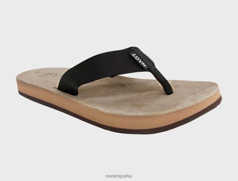 calzado NAOT hombres isla negro 6N0Z720