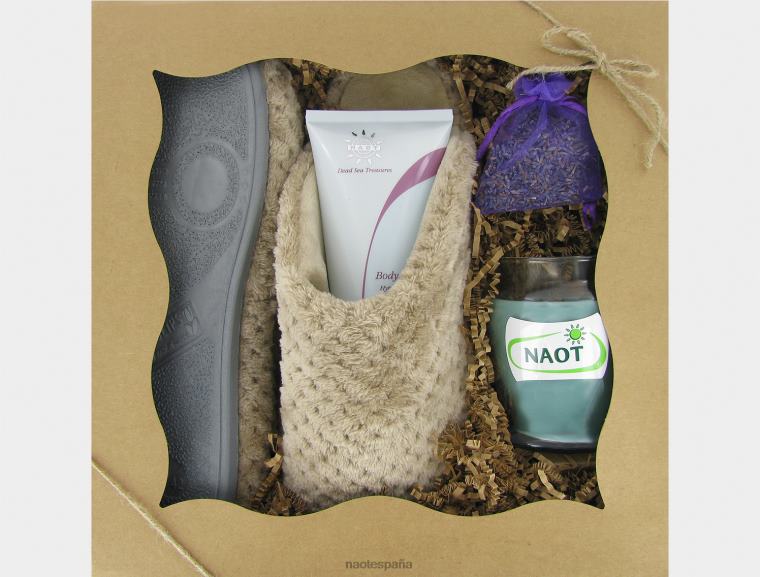 accesorio NAOT mujer set de regalo de pantuflas para relajarse beige 6N0Z659