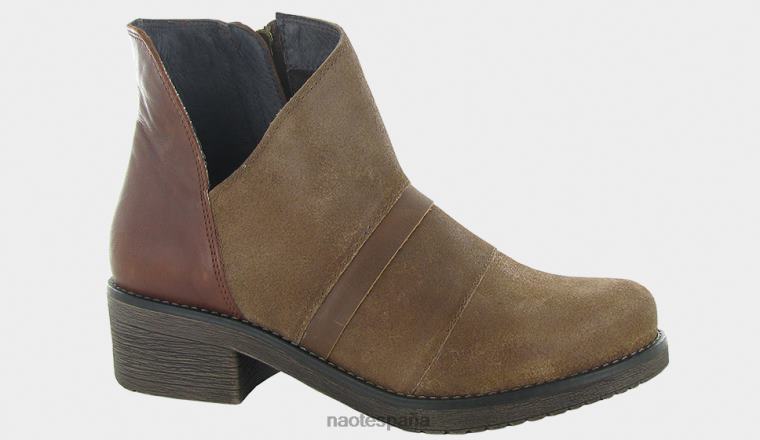 calzado NAOT mujer Esmeralda ante marrón antiguo castaño suave lthr/marrón silla de montar lthr 6N0Z198