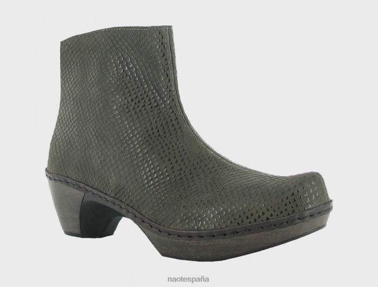 calzado NAOT mujer almería piel de cocodrilo marrón 6N0Z622