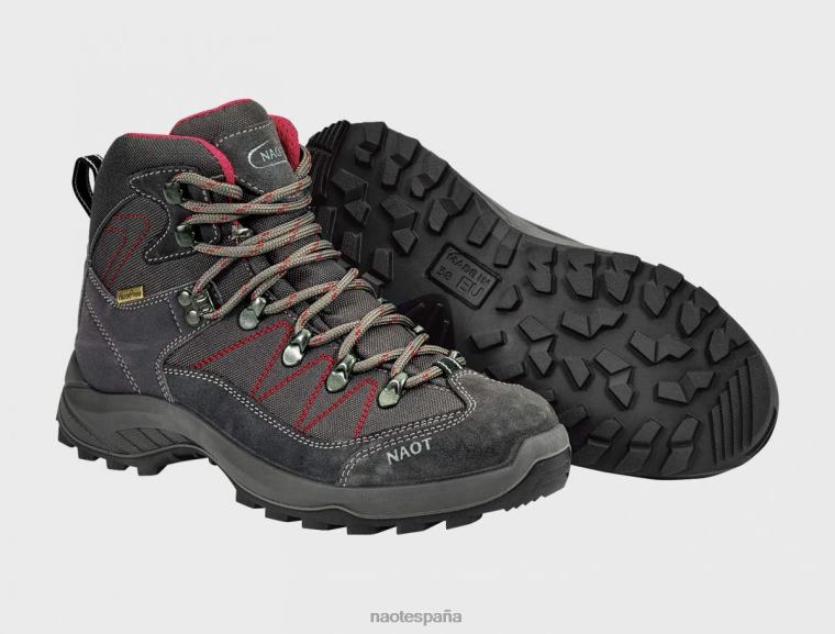 calzado NAOT mujer excursión gris negro 6N0Z634