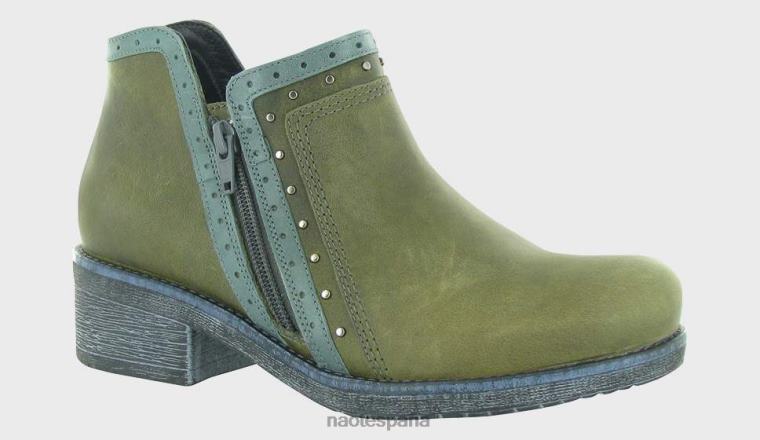 calzado NAOT mujer meditar cuero vintage pino verde mar 6N0Z292