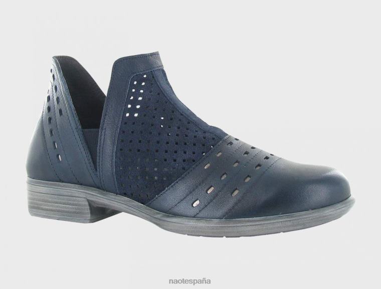 calzado NAOT mujer rivotra ante azul marino perf tinta suave lthr/vidrio plata nubuck de terciopelo azul marino 6N0Z147