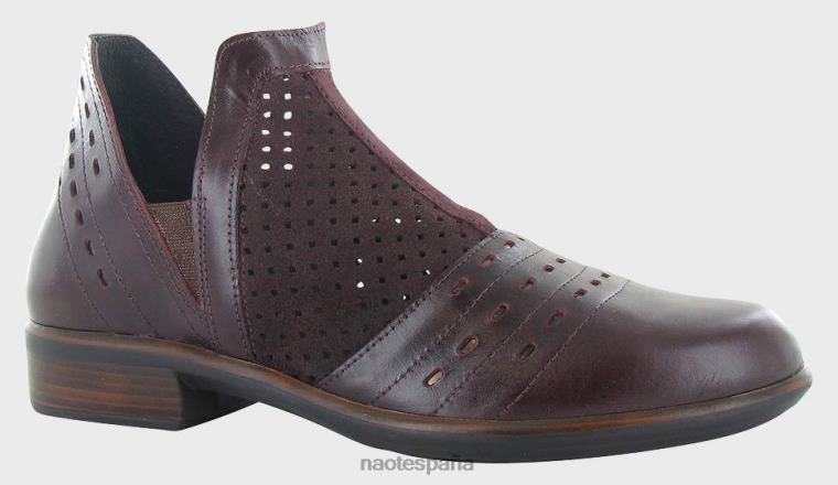 calzado NAOT mujer rivotra ante burdeos perf burdeos lthr/glass plata violeta nobuck 6N0Z145