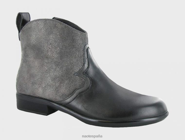 calzado NAOT mujer siroco negro madrás gris brillo metal rd 6N0Z310