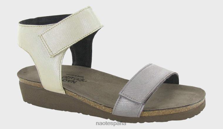 calzado NAOT mujer Alba hilos de plata hilos de oro 6N0Z258