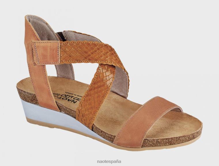 calzado NAOT mujer Cupido trenza de camello de nubuck de duna aceitosa 6N0Z424