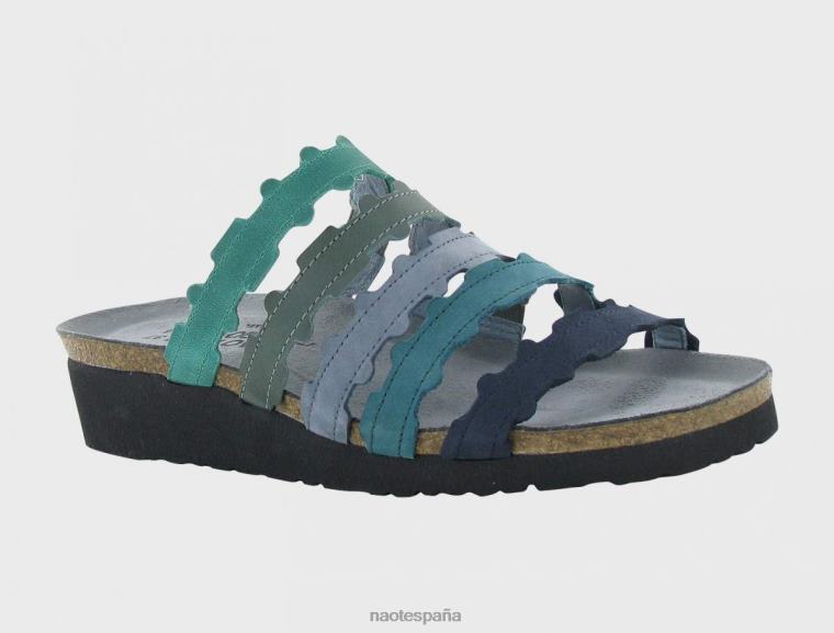 calzado NAOT mujer adina nubuck esmeralda aceitoso verde mar lthr/nubuck azul pluma nubuck verde azulado nubuck aterciopelado azul marino 6N0Z242