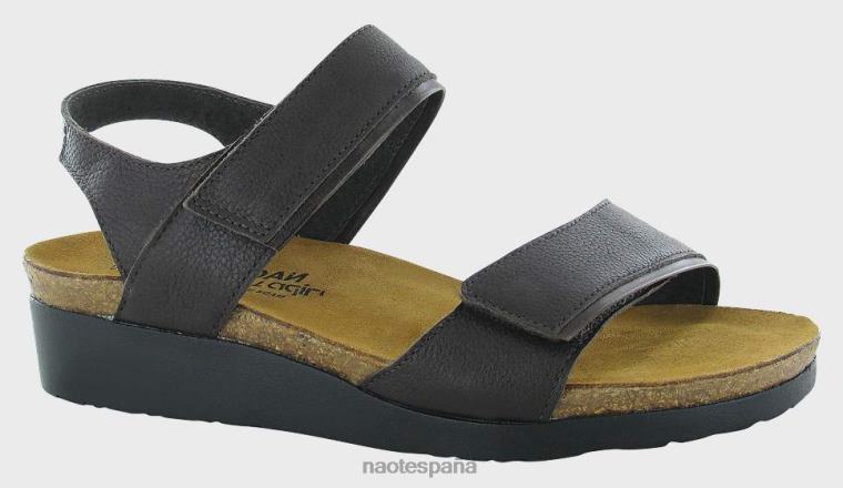 calzado NAOT mujer aisha cuero marrón suave/lino nogal 6N0Z245