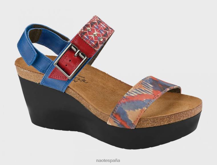 calzado NAOT mujer alfa nubuck carbón azul esmeralda aceitoso 6N0Z483