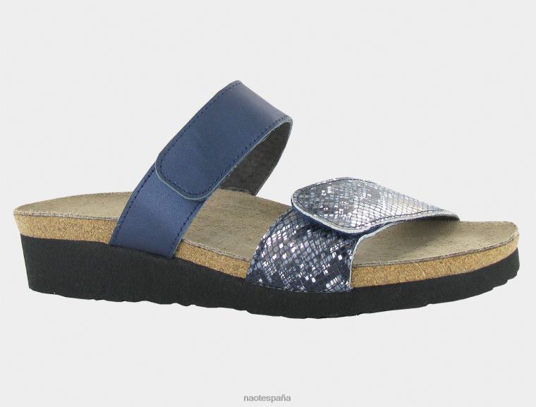 calzado NAOT mujer altea lthr de pitón azul marino/lthr de mar polar 6N0Z136