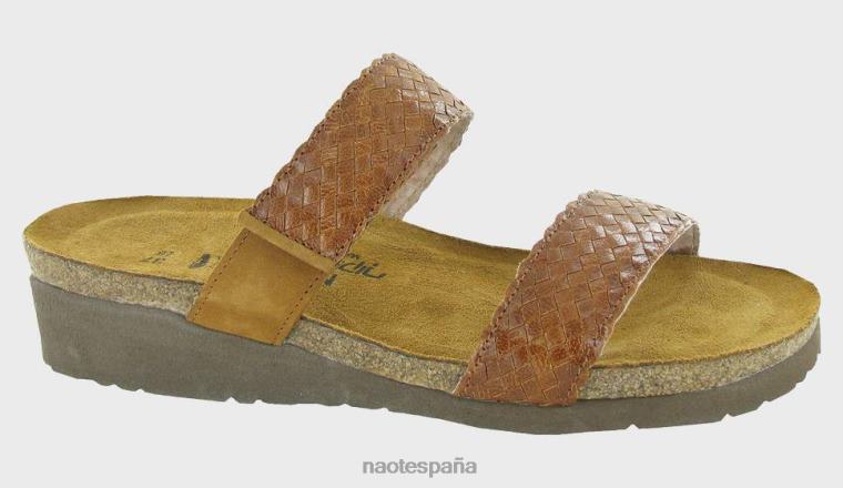 calzado NAOT mujer blake trenza de arce nubuck ámbar 6N0Z340