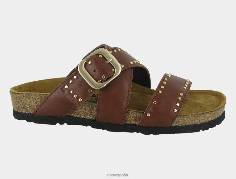 calzado NAOT mujer carolina cuero castaño suave 6N0Z56