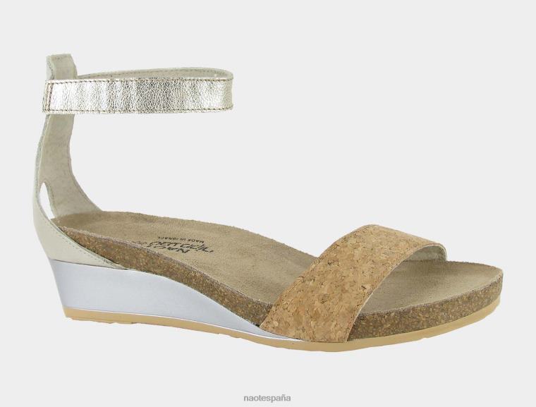 calzado NAOT mujer duendecito Corcho de corcho/marfil suave/oro radiante 6N0Z60