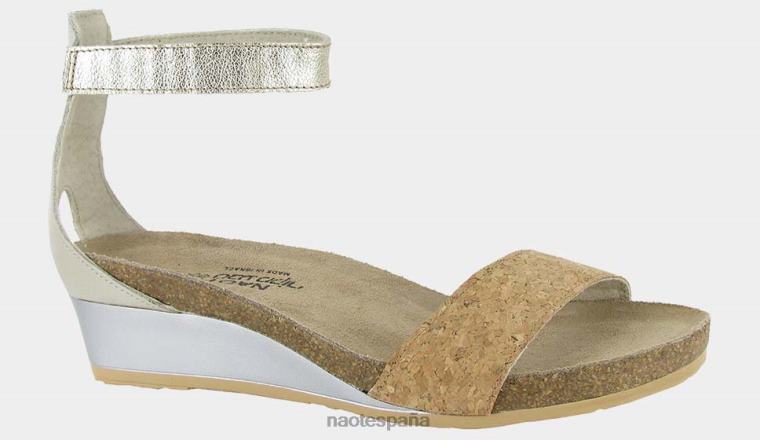 calzado NAOT mujer duendecito Corcho de corcho/marfil suave/oro radiante 6N0Z60