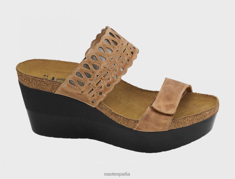 calzado NAOT mujer elevar café latte marrón lthr/espejo lthr 6N0Z478