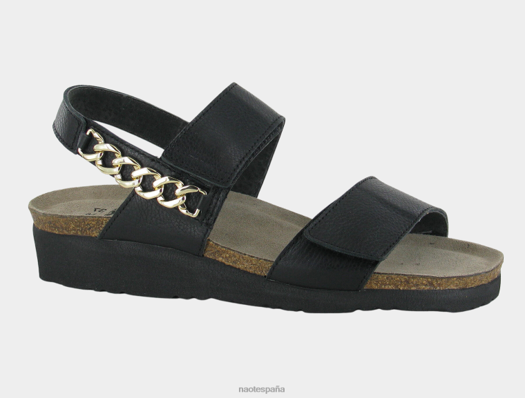 calzado NAOT mujer eliana cuero negro suave 6N0Z54