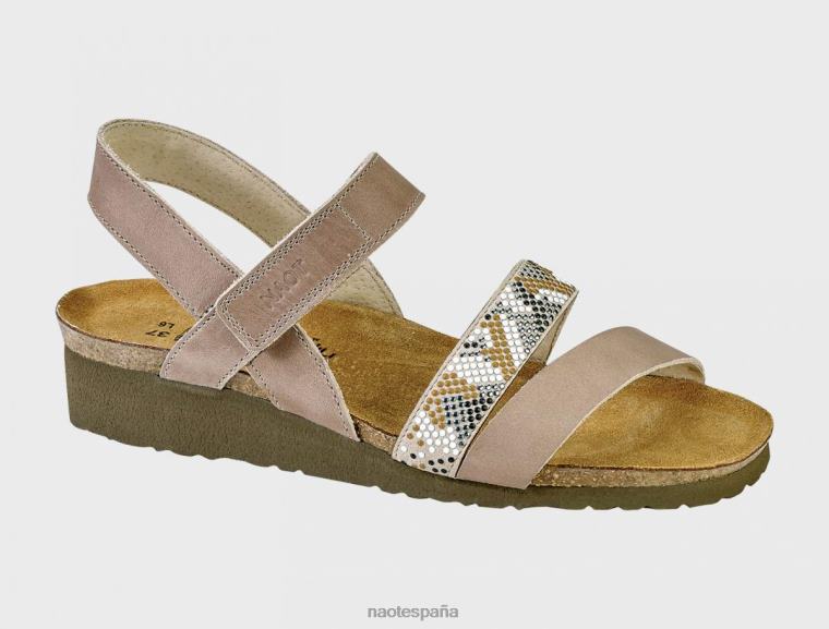 calzado NAOT mujer gwyneth combo beige cuero beige caqui 6N0Z320