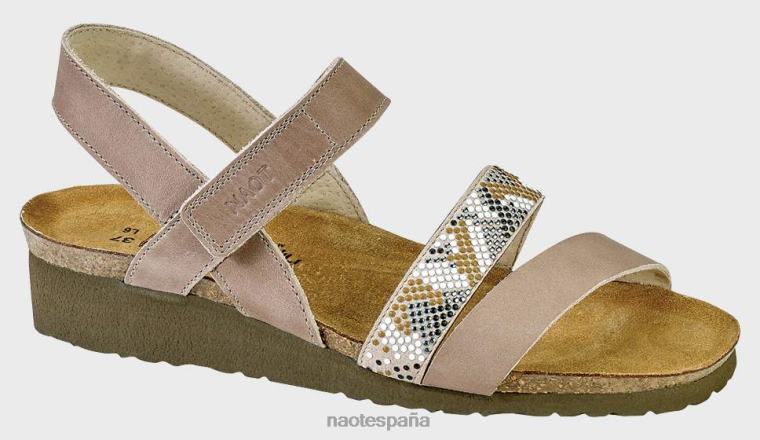 calzado NAOT mujer gwyneth combo beige cuero beige caqui 6N0Z320