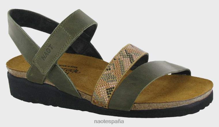 calzado NAOT mujer gwyneth combo camel cuero pino vintage 6N0Z321