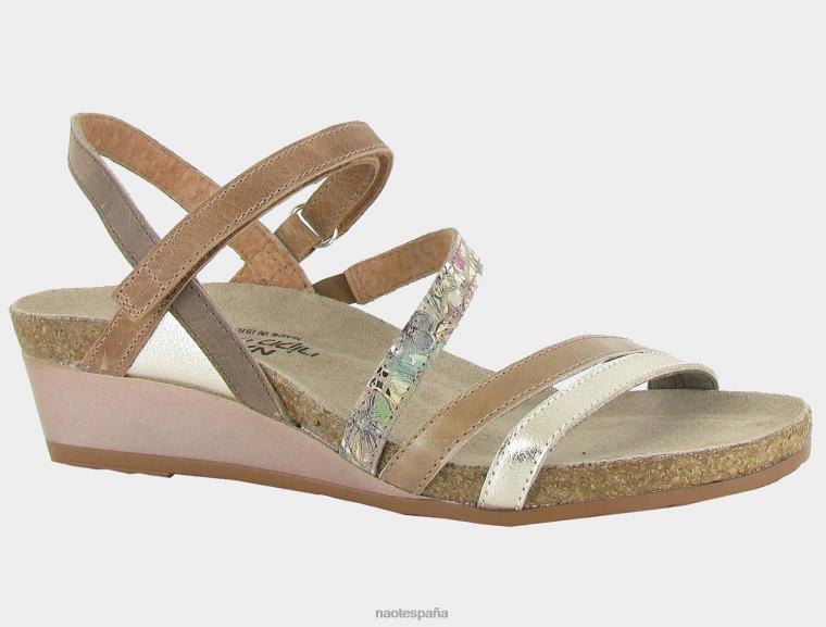 calzado NAOT mujer héroe cuero de oro radiante / cuero bronceado arizona / cuero floral dorado / cuero marrón latte / nubuck de corteza aceitosa 6N0Z71