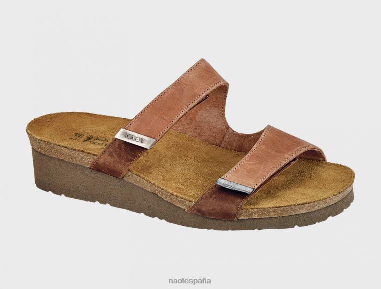 calzado NAOT mujer jacey café con leche marrón silla de montar marrón esterlina 6N0Z343