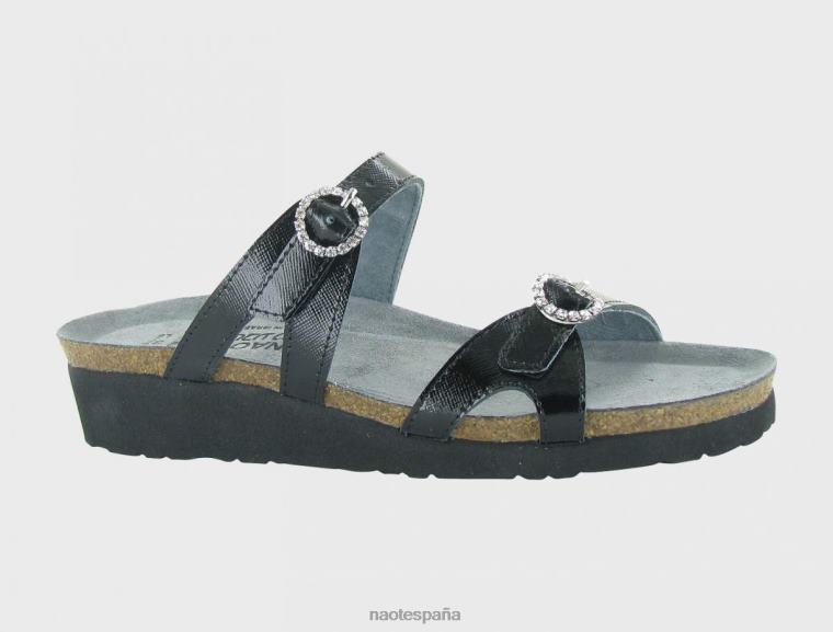 calzado NAOT mujer kate brillo negro lthr 6N0Z207