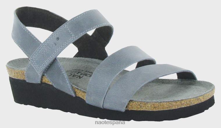 calzado NAOT mujer kayla ancho cuero pizarra vintage 6N0Z37