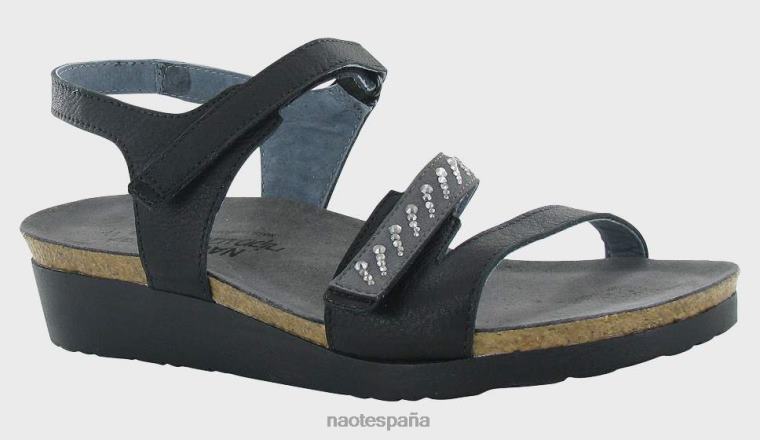 calzado NAOT mujer kendall suave negro lthr/gris oscuro micro con piedras negras negro madras lthr 6N0Z262