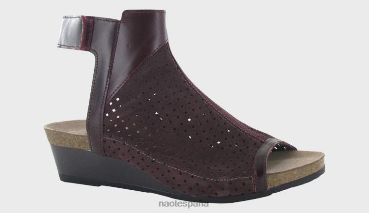 calzado NAOT mujer onz ante perforado burdeos burdeos lthr/nobuk violeta 6N0Z102