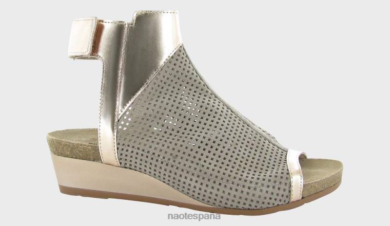 calzado NAOT mujer onz nubuck piedra perforada oro rosa lthr/nubuck piedra 6N0Z104