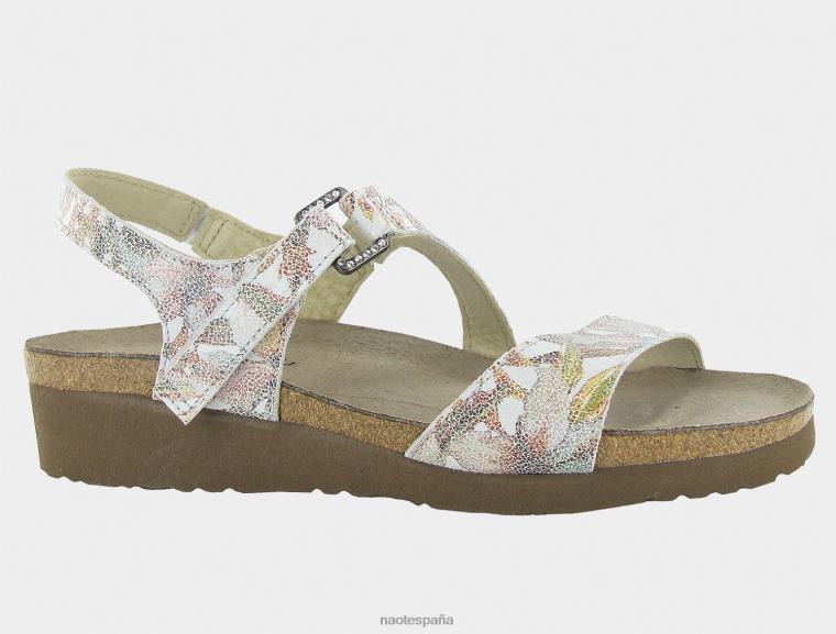 calzado NAOT mujer pamela cuero floral 6N0Z114