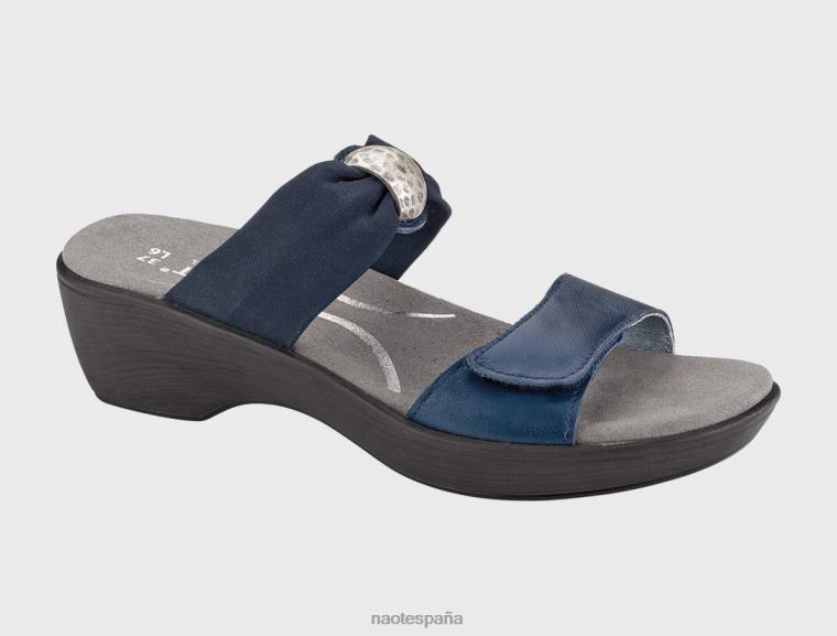 calzado NAOT mujer pinotaje Lthr de mar polar/estiramiento azul marino 6N0Z452