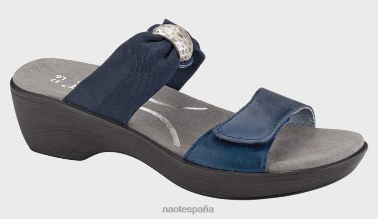 calzado NAOT mujer pinotaje Lthr de mar polar/estiramiento azul marino 6N0Z452