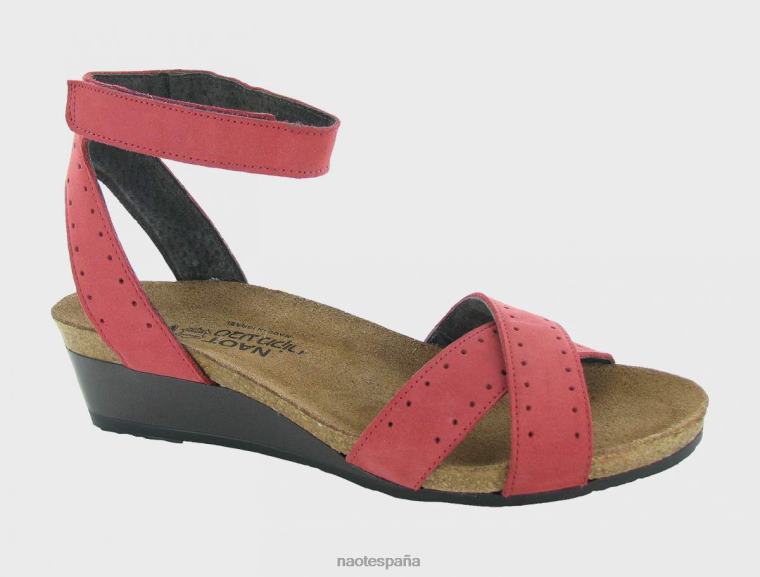 calzado NAOT mujer varita mágica rojo ladrillo nubuck vidrio marrón 6N0Z256