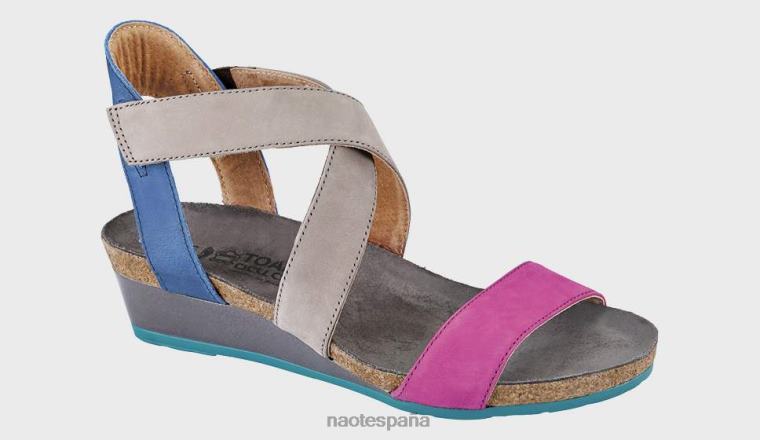 calzado NAOT mujer zorra hueso de ciruela rosa azul aceitoso 6N0Z348