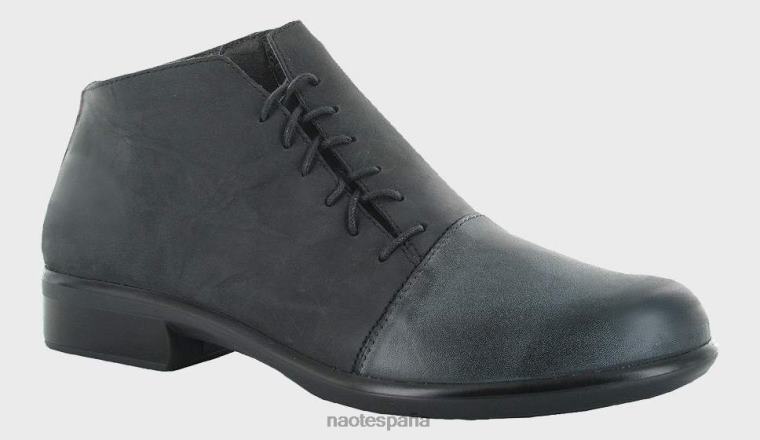 calzado NAOT mujer camden cuervo negro cepillado de fresno vintage 6N0Z306