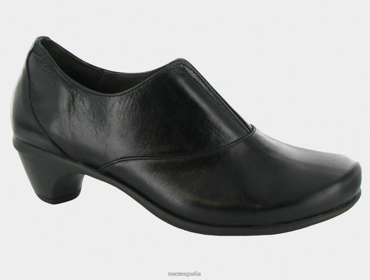 calzado NAOT mujer estrella cuero madrás negro 6N0Z368