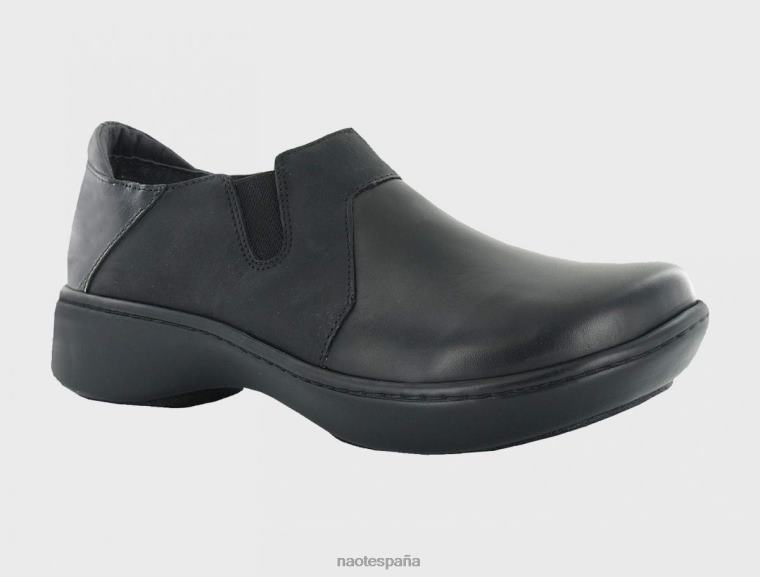 calzado NAOT mujer lenok cuervo negro carbón negro madras 6N0Z588