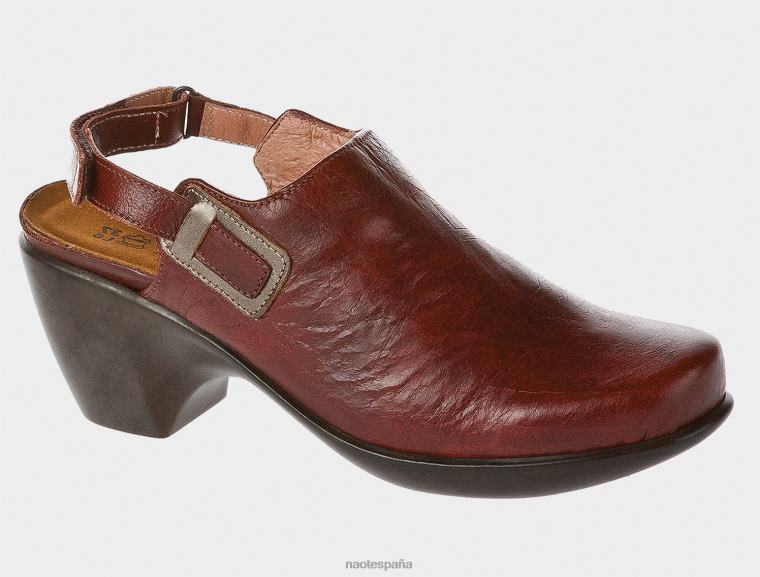 calzado NAOT mujer rico equipaje marrón peltre lthr 6N0Z278