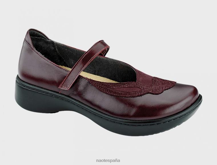 calzado NAOT mujer agallas azules burdeos lthr/reptil violeta 6N0Z521