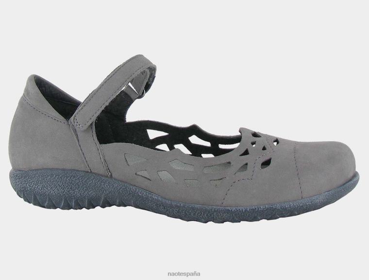 calzado NAOT mujer agathis nubuck gris humo 6N0Z8