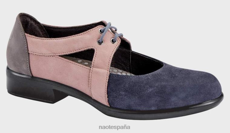 calzado NAOT mujer alisio nubuck terciopelo azul marino nubuck malva nubuck gris humo 6N0Z508
