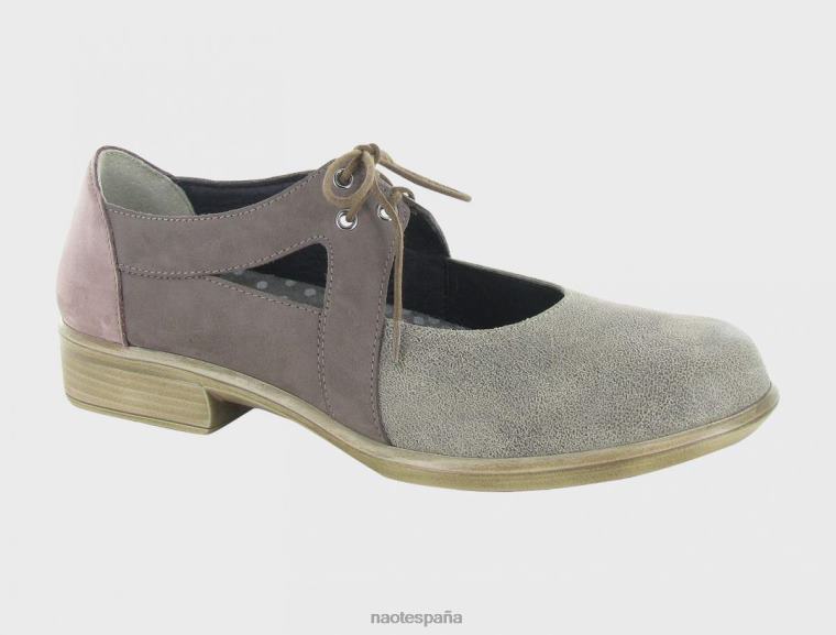 calzado NAOT mujer alisio shiitake beige moteado malva 6N0Z509