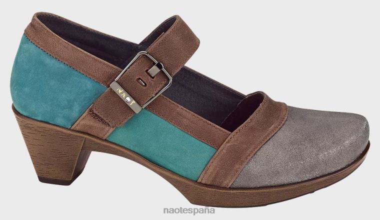 calzado NAOT mujer apuesto gris brillante verde azulado marrón algarroba 6N0Z619