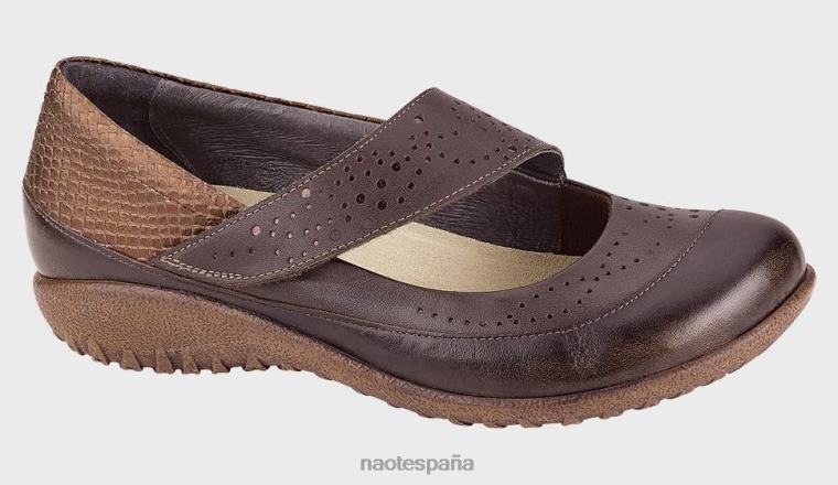 calzado NAOT mujer aroha combo marrón de vidrio marrón 6N0Z597