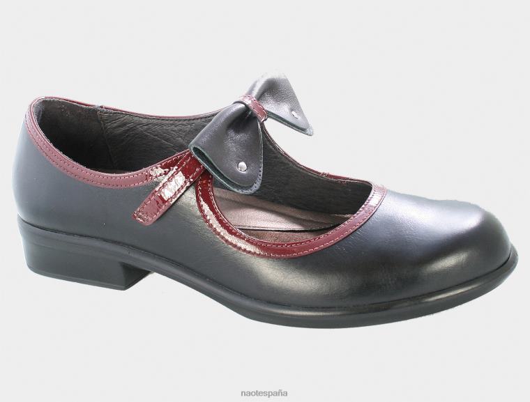 calzado NAOT mujer fantasma litro de hielo negro/litro de rojo remolacha 6N0Z560